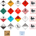 Air Transportation Hazard Labels
